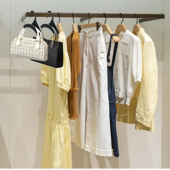 4 Pack Elegant Acrylic Black Handbag/ Accessories Holder - Picture 5 of 7